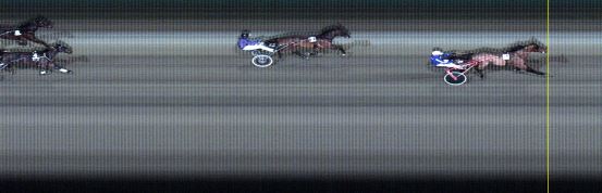 Målfoto for løp 6 på bane LE den 11.01.2016