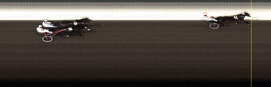 Målfoto for løp 1 på bane LE den 18.01.2016