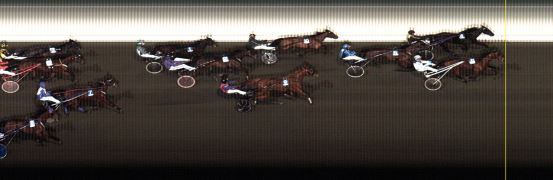 Målfoto for løp 2 på bane LE den 18.01.2016