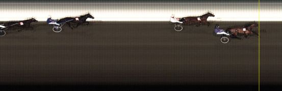 Målfoto for løp 3 på bane LE den 18.01.2016