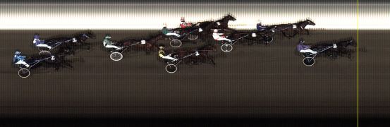 Målfoto for løp 6 på bane LE den 18.01.2016