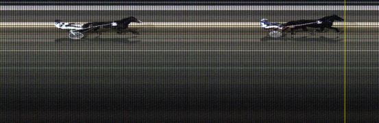 Målfoto for løp 8 på bane LE den 30.01.2016