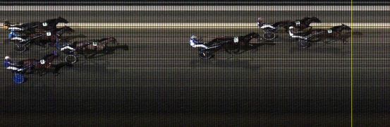 Målfoto for løp 9 på bane LE den 30.01.2016