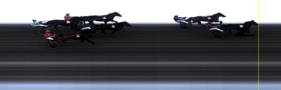 Målfoto for løp 3 på bane LE den 02.02.2016