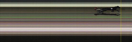 Målfoto for løp 8 på bane LE den 08.02.2016