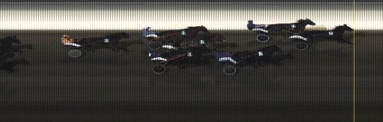 Målfoto for løp 4 på bane LE den 15.02.2016