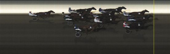 Målfoto for løp 6 på bane LE den 15.02.2016