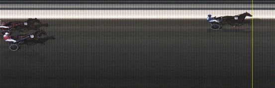 Målfoto for løp 5 på bane LE den 22.02.2016