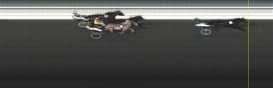 Målfoto for løp 2 på bane LE den 29.02.2016