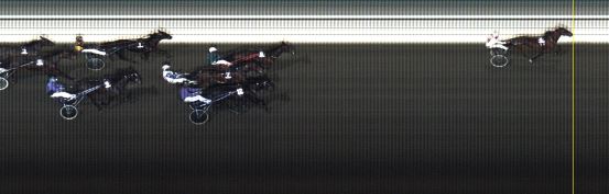 Målfoto for løp 6 på bane LE den 29.02.2016