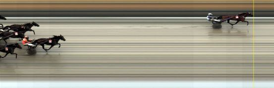 Målfoto for løp 3 på bane LE den 02.04.2016