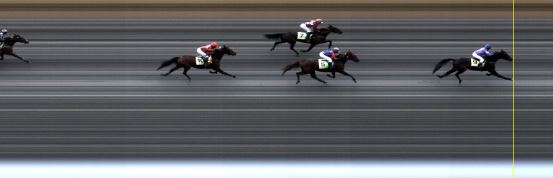 Målfoto for løp 3 på bane LE den 18.04.2016