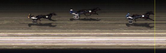 Målfoto for løp 9 på bane LE den 18.04.2016