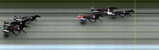 Målfoto for løp 2 på bane LE den 23.05.2016