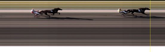 Målfoto for løp 2 på bane LE den 06.06.2016