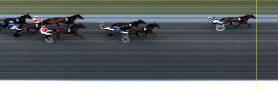 Målfoto for løp 6 på bane LE den 04.07.2016