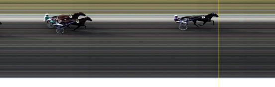 Målfoto for løp 1 på bane LE den 11.07.2016