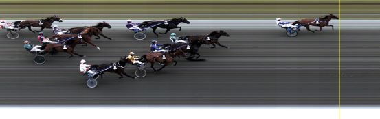 Målfoto for løp 6 på bane LE den 11.07.2016