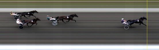 Målfoto for løp 6 på bane LE den 25.07.2016