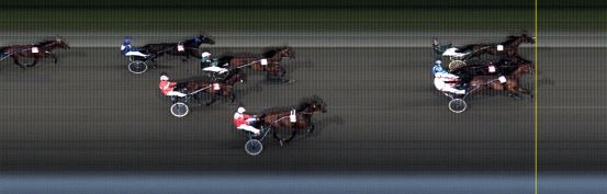 Målfoto for løp 3 på bane LE den 15.08.2016