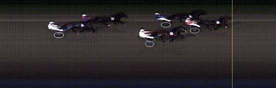 Målfoto for løp 6 på bane LE den 15.08.2016