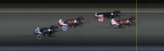 Målfoto for løp 9 på bane LE den 22.08.2016