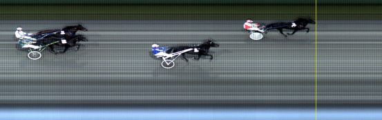 Målfoto for løp 6 på bane LE den 29.08.2016