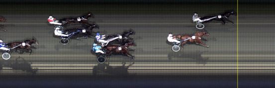 Målfoto for løp 7 på bane LE den 29.08.2016