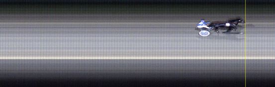 Målfoto for løp 8 på bane LE den 29.08.2016