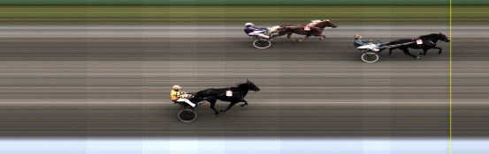 Målfoto for løp 3 på bane LE den 06.09.2016