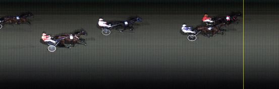 Målfoto for løp 2 på bane LE den 03.10.2016