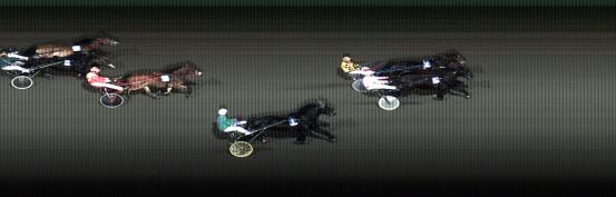 Målfoto for løp 2 på bane LE den 10.10.2016