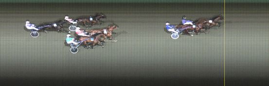 Målfoto for løp 2 på bane LE den 17.10.2016