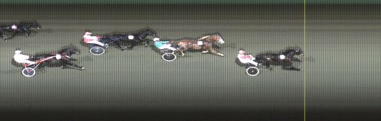 Målfoto for løp 8 på bane LE den 17.10.2016