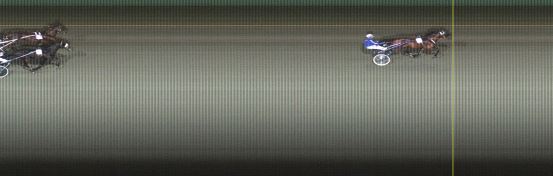 Målfoto for løp 8 på bane LE den 23.10.2016