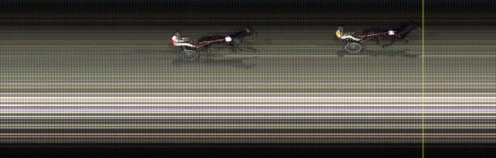 Målfoto for løp 8 på bane LE den 26.11.2016