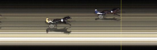 Målfoto for løp 2 på bane LE den 19.12.2016