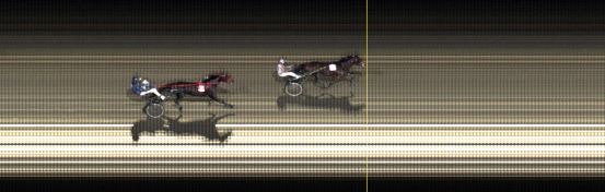 Målfoto for løp 3 på bane LE den 19.12.2016