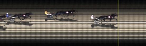 Målfoto for løp 3 på bane LE den 09.01.2017