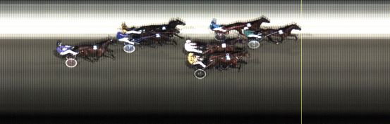 Målfoto for løp 2 på bane LE den 16.01.2017