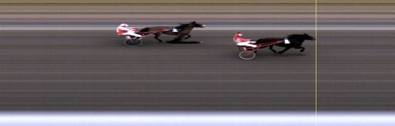 Målfoto for løp 2 på bane LE den 28.01.2017