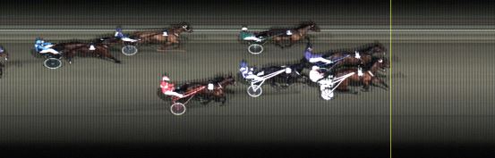 Målfoto for løp 6 på bane LE den 06.02.2017