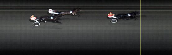 Målfoto for løp 2 på bane LE den 13.02.2017