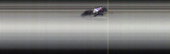 Målfoto for løp 7 på bane LE den 13.02.2017