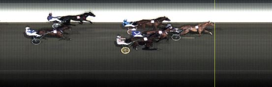 Målfoto for løp 3 på bane LE den 27.02.2017