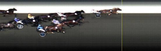 Målfoto for løp 8 på bane LE den 27.02.2017