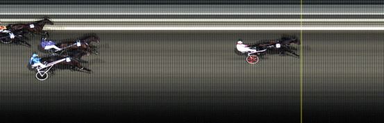 Målfoto for løp 2 på bane LE den 06.03.2017