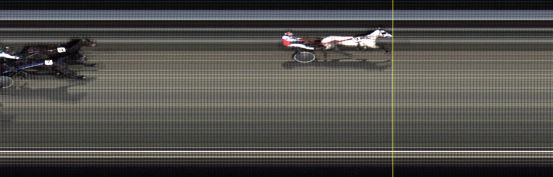 Målfoto for løp 1 på bane LE den 13.03.2017