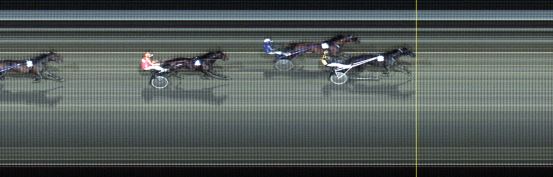 Målfoto for løp 2 på bane LE den 13.03.2017