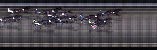 Målfoto for løp 6 på bane LE den 13.03.2017